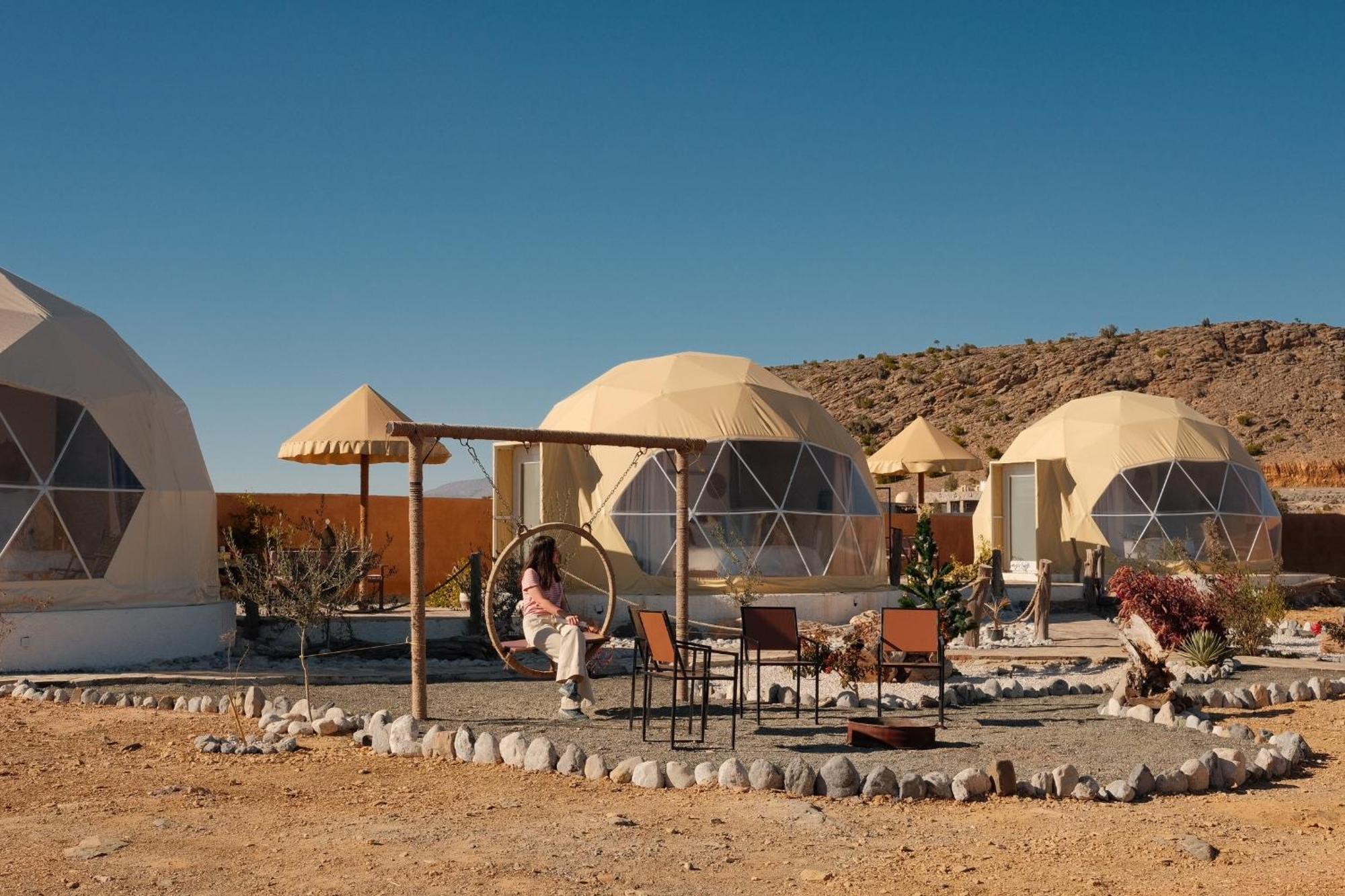 Hotel Jabal Shams Domes Saab Bani Khamis Exterior foto