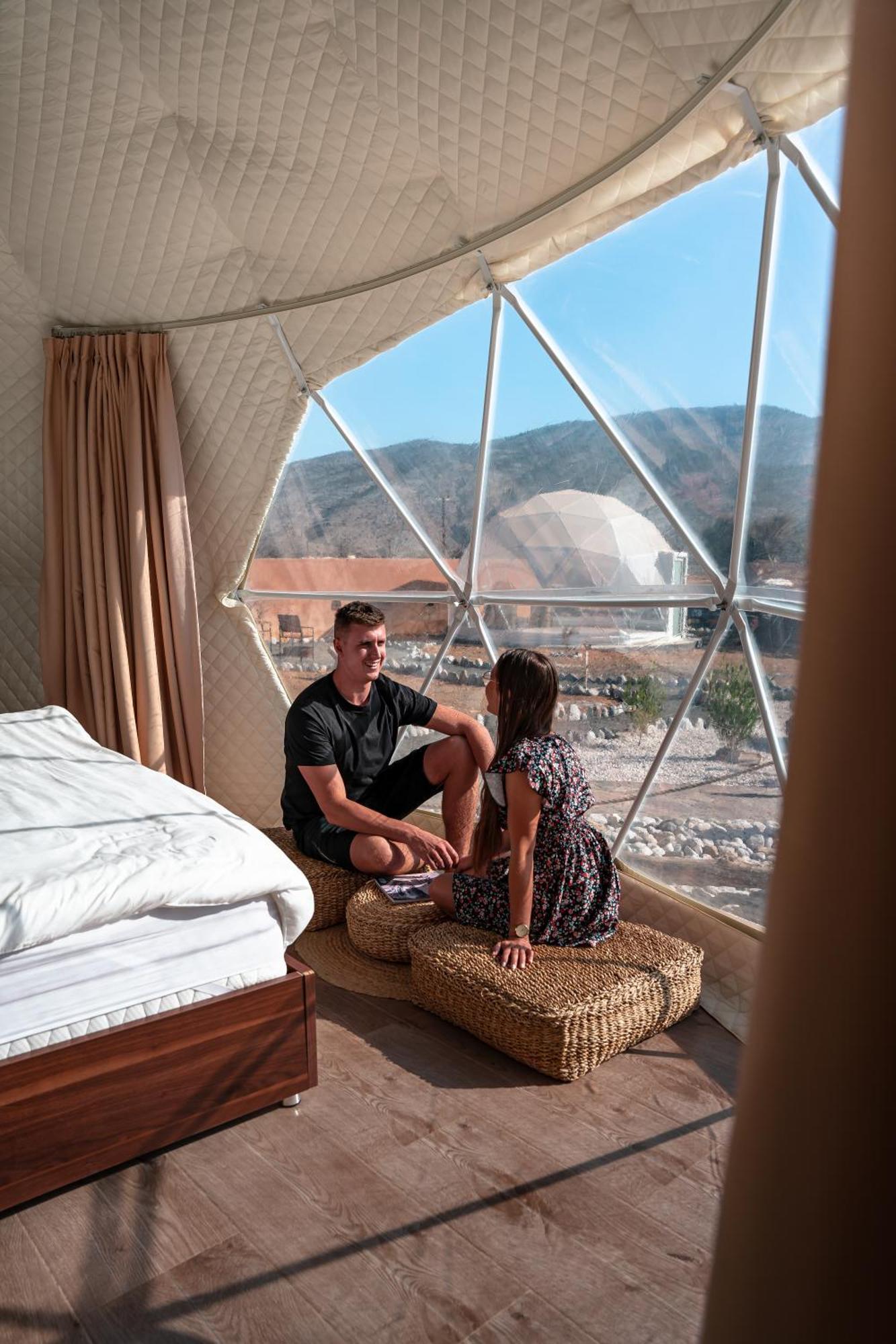 Hotel Jabal Shams Domes Saab Bani Khamis Exterior foto