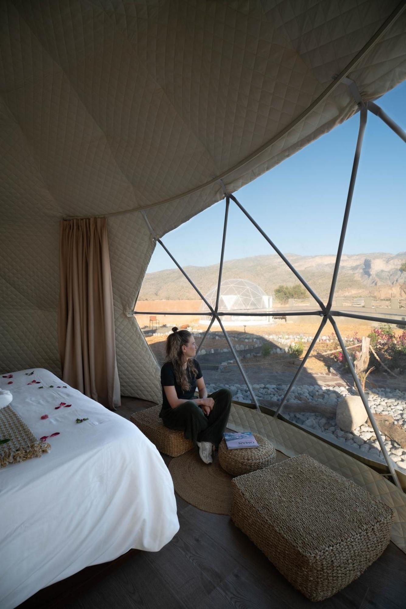 Hotel Jabal Shams Domes Saab Bani Khamis Exterior foto