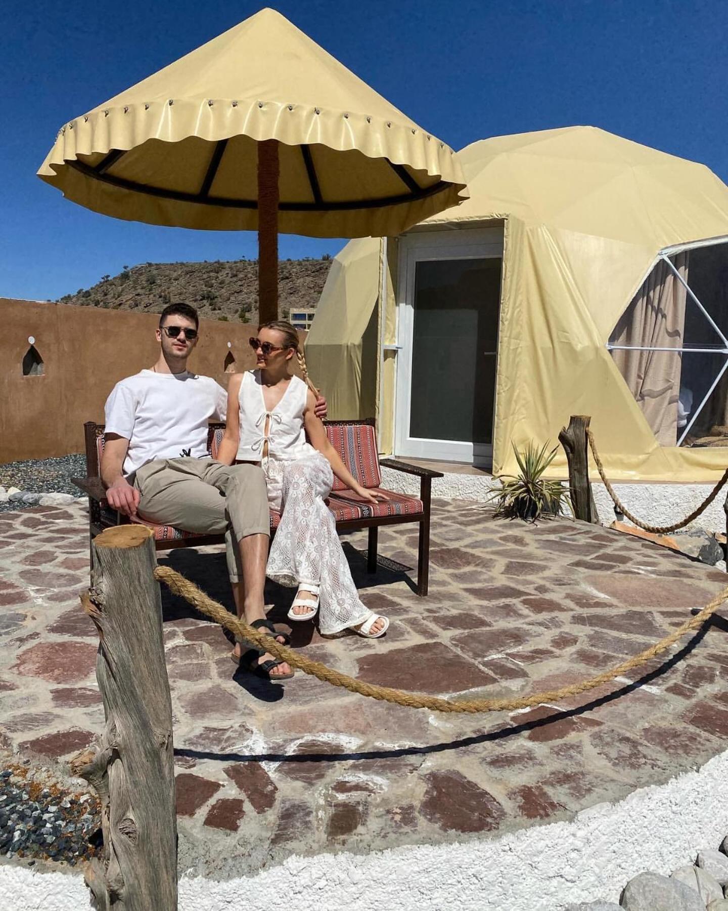 Hotel Jabal Shams Domes Saab Bani Khamis Exterior foto
