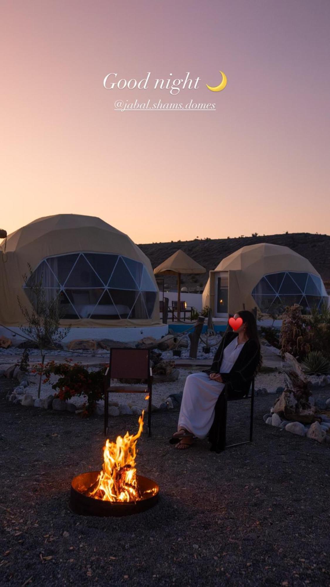 Hotel Jabal Shams Domes Saab Bani Khamis Exterior foto